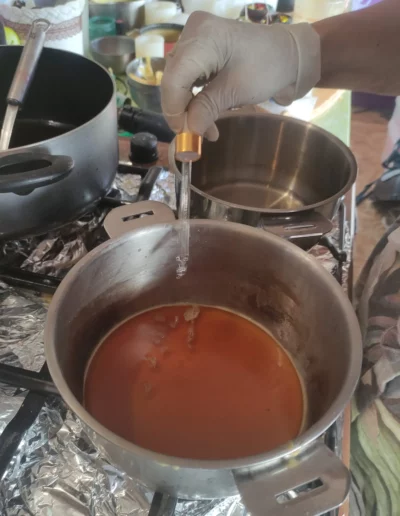 Flamme de vie, Atelier, cire, bougies